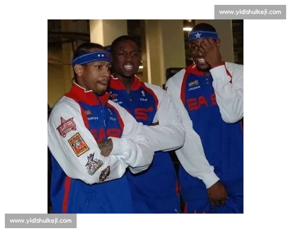 艾弗森调侃新秀詹姆斯:05 全明星赛前的老将风范